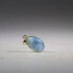 Larimar hanger (gold plated)