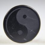 Shungit sticker 'Yin Yang'