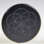 Shungit sticker 'seed of life'