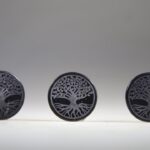 Shungit sticker 'tree of life'