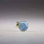 Larimar hanger (gold plated)