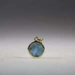 Larimar hanger (gold plated)