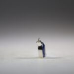 Kyaniet Hanger facet geslepen