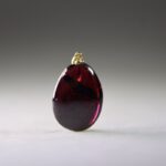 Rhodoliet of Framboosgranaat Hanger (gold plated)