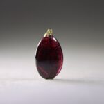 Rhodoliet of Framboosgranaat Hanger (gold plated)