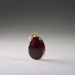 Rhodoliet of Framboosgranaat Hanger (gold plated)