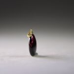 Rhodoliet of Framboosgranaat Hanger (gold plated)