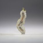 Solar Quartz (Zonnekwarts) Hanger gold plated