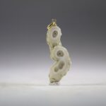 Solar Quartz (Zonnekwarts) Hanger gold plated