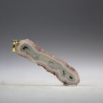 Solar Quartz (Zonnekwarts) Hanger gold plated