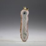Solar Quartz (Zonnekwarts) Hanger gold plated