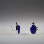 Lapis Lazuli oorhangers