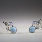 Ocean Blue Oorhangers