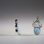Ocean Blue Oorhangers