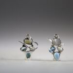 Ocean Blue Oorhangers