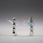 Ocean Blue Oorhangers