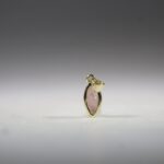 Maria Magdalena Opaalkwarts hanger (gold plated)