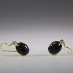 Pietersiet oorhangers (gold plated)