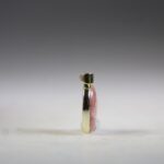 Rhodochrosiet hanger (gold plated)