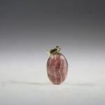 Rhodochrosiet hanger (gold plated)