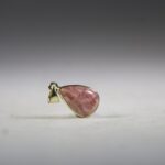 Rhodochrosiet hanger (gold plated)