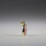 Rhodochrosiet hanger (gold plated)