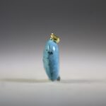Turkoois met Pyriet hanger (gold plated oogje)