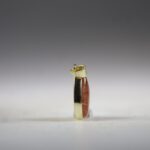 Zonnesteen hanger (gold plated)