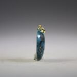 Turkoois met Pyriet hanger (gold plated oogje)