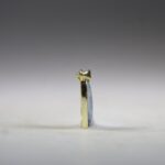 Opaal Triplet Hanger (gold plated)