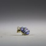 Abalone Schelp Hanger (gold plated)
