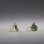 Abalone Schelp oohangers (gold plated)