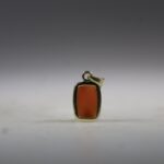Carneool Hanger (gold plated)