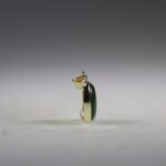 Jade Hanger gold plated