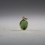 Jade Hanger gold plated