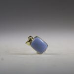 Owyhee Blauwe Opaal Hanger (gold plated)