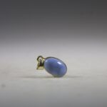 Owyhee Blauwe Opaal Hanger (gold plated)