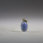 Owyhee Blauwe Opaal Hanger (gold plated)