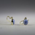 Owyhee Blauwe Opaal Hanger (gold plated)