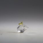Herkimer Diamant New York hanger (gold plated)