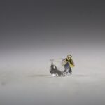 Herkimer Diamant New York hanger (gold plated)