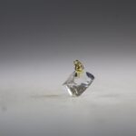 Herkimer Diamant New York hanger (gold plated)
