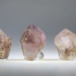 Amethist/Prasioliet met inclusies