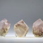 Amethist/Prasioliet met inclusies