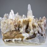Etched sugar iron clusters uit Diamantina, Brazilië