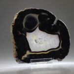 Agaatplak, natuurlijk, niet gekleurd