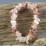 Pink Fire Azeztuliet/ Agnitiet armbandje