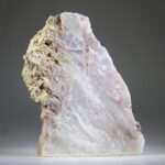 Agnitiet Maria glas (heldere seleniet) met Hematiet, Engelensteen