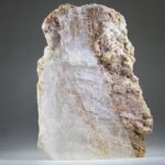 Agnitiet Maria glas (heldere seleniet) met Hematiet, Engelensteen