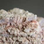Agnitiet Maria glas (heldere seleniet) met Hematiet, Engelensteen